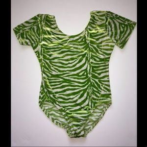 Zebra Leotard